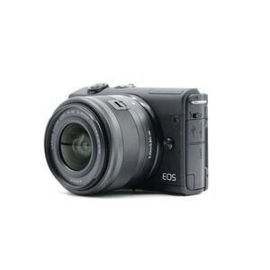 Canon EOS M200 24.1 MP Mirrorless Lens Camera - Black (With 15-45MM Lens) NEW